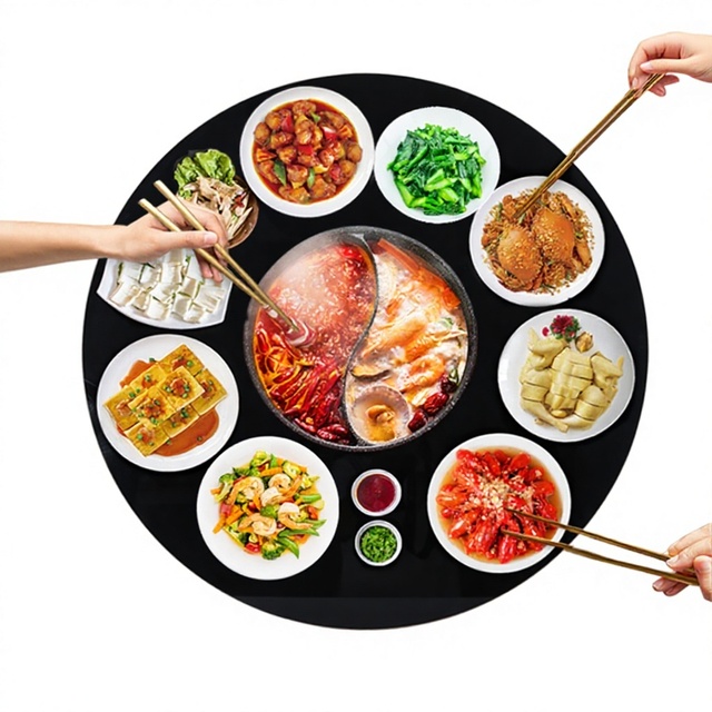 Electric Induction Cooker 3000W Hot Pot Food Warmer Waterproof Aluminum Alloy Household Meal Heat Preservation Desktop Heating