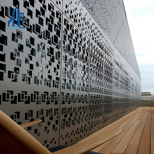 Revestimiento de Pared Exterior, Panel de Aluminio Perforado y Tallado, Revestimiento de Fachada - Product Image 3