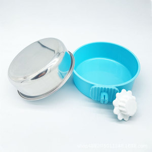 Comedero antivuelco de acero inoxidable para mascotas, para colgar en jaulas de gatos, extra grande y grueso para perros y gatos - Product Image 2