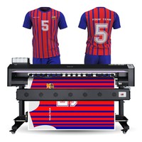 Machine d'Impression par Sublimation Textile Grand Format Locor, Têtes d'Impression XP600, Imprimante Numérique pour Maillots de Sport et Polyester