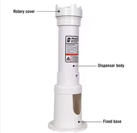 Nettoyeur en plastique ABS d'équipement d'alimentation en chlore Portable à pompe haute automatique 300 # pour piscines et spas utiliser un filtre facile