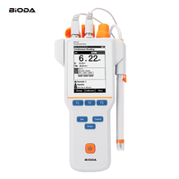 pH-mètre/ORP-mètre numérique portable de laboratoire pour l'analyse de l'eau et du sol