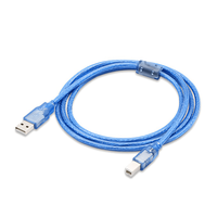 Taipuxi Usb tipo a macho a B macho 2,0 Cable de datos de impresora AM a BM USB 2,0 Cable de impresora Kabel para Escáner de impresora