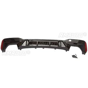 Diffuseur de pare-chocs arrière noir brillant pour BMW Série 5 G30 G38 2018+ - Pièce de modification pour kit carrosserie - Product Image 4