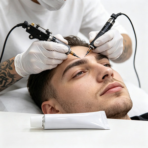 Crema para Tatuajes Certificada de 10g, Fórmula Estándar Oficial para Estudios de Tatuajes Estándar y Salones de Belleza, Certificación de Cumplimiento - Product Image 1