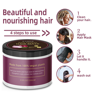 <span class=keywords><strong>Maschera</strong></span> <span class=keywords><strong>per</strong></span> <span class=keywords><strong>capelli</strong></span> alla cheratina di cipolla <span class=keywords><strong>rossa</strong></span> pura da 250ml di trattamento biologico idratante <span class=keywords><strong>per</strong></span> <span class=keywords><strong>capelli</strong></span> <span class=keywords><strong>maschera</strong></span> nutriente al collagene - Product Image 3