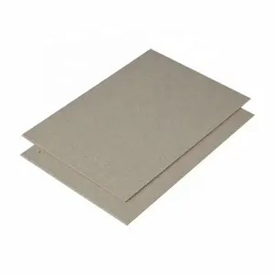 Factory Wholesale Sale of High Quality 2.4mm laminated grey chipboard grey cardboard paper sheets