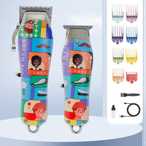 Cortadora de pelo Graffiti, recortadora eléctrica, longitud ajustable, resistente al agua, IPX7, modelo de carga con batería para uso doméstico y de mascotas - Product Image 4