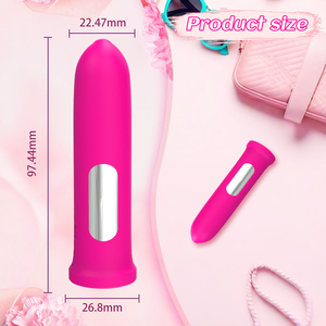 Ylove Mini <span class=keywords><strong>Wand</strong></span> Massager 10-chức năng Bullet Vibrator Đồ chơi tình dục cho phụ nữ mềm Silicone & ABS Vật liệu sản phẩm dành cho người lớn - Product Image 6