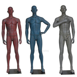 <span class=keywords><strong>Mannequin</strong></span> mén pour homme et femme <span class=keywords><strong>nue</strong></span>, peinture colorée, 17 pouces, personnalisé - Product Image 2