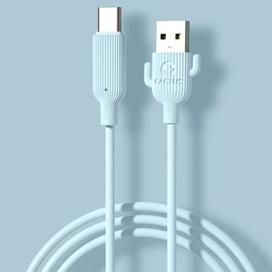 Кабель для быстрой зарядки Hayilai Type-C для IOS и компьютеров с медным проводником и оболочкой из ПВХ - Product Image 2