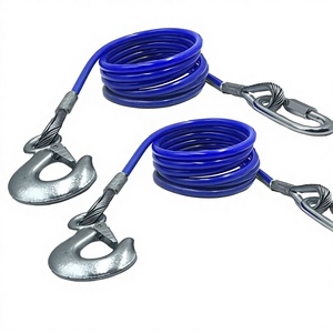 Câbles de sécurité pour <span class=keywords><strong>remorque</strong></span> 68'' pour le remorquage (lot de 2) Pièces de <span class=keywords><strong>remorque</strong></span> Fabriqué en Chine - Product Image 1