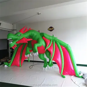 Grote Opblaasbare Draak Vliegende Mascotte Opblaasbare Dinosaurus Model Voor Event Party Ideeën