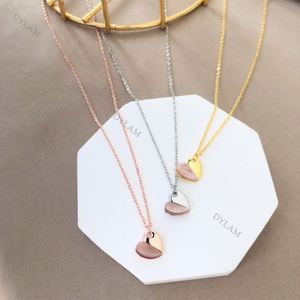 Collar con Colgante de Corazón Pequeño y Sencillo de Plata de Ley S925 Dylam Trendy para Mujeres y Adolescentes - Product Image 4