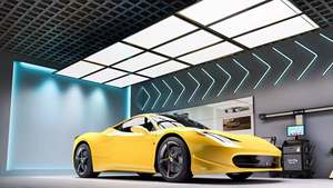 Plafonnier LED dimmable Baona 1,8x3,6m 900W pour bureau, <span class=keywords><strong>garage</strong></span>, atelier <span class=keywords><strong>de</strong></span> detailing automobile - Product Image 6