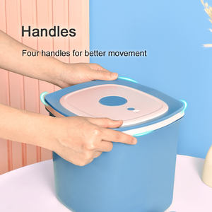 전동 11L 플라스틱 밀폐형 고양이 강아지 사료통 스마트 진공 밀봉 반려동물 식품 보관 컨테이너 박스 BSCI 애완동물 그릇 피더 - Product Image 6