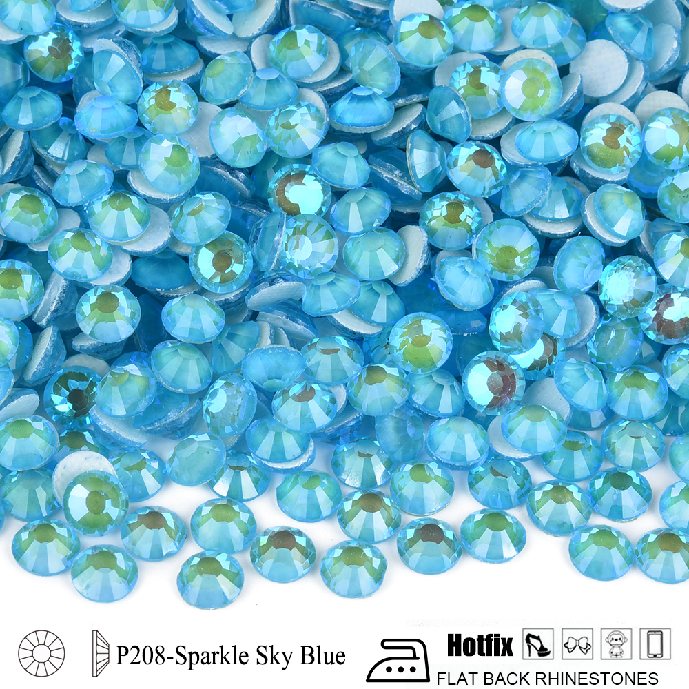 208 Bleu ciel scintillant