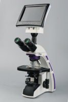 Microscopio Electrónico Biológico Trinocular YJ-2016T-LCD con Pantalla LCD de 8 Pulgadas, Corrección Acromática, Iluminación Kohler LED