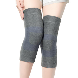 Rodillera térmica de carbón Binchotan con forro polar grueso de tela de rizo para mujer, uso doméstico - Product Image 5