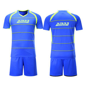 Uniforme de football à sublimation personnalisé Maillot de couleur verte et kit de football d'équipe court pour adultes à vendre - Product Image 4