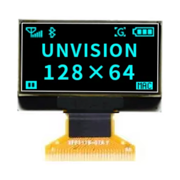 1.3 inch OLED Display 128x64 Resolution 30 PIN Plug-in Type SH1106 CH1116 Driver SPI Interface White Blue OLED LCD Screen Module