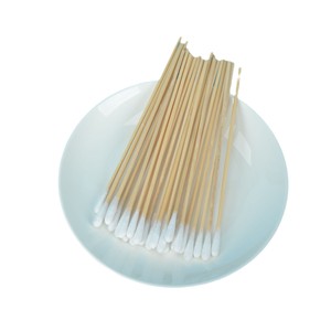 Hisopos Médicos de Algodón de 15cm, 25 Unidades, con Palito de Bambú, Desechables, para Uso Hospitalario - Product Image 5