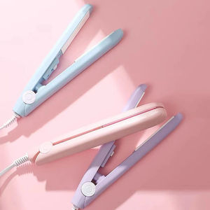 Mini Plancha de Pelo Portátil con Enchufe Pequeño para Rizar y Alisar el Cabello de Niñas, Ideal para Flequillos - Product Image 5