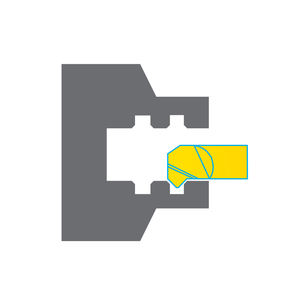 Precisione in miniatura acciaio al tungsteno alesatrice MCR SBCR foro interno carburo di smussatura Fine e barra degli strumenti di alesatura - Product Image 1