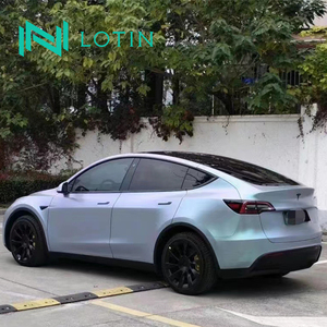 Vinilo Brillante Color Azul Púrpura Diamante para Envolver Autos, Película que Cambia de Color, 3 Años, 1.52*18, Adhesivo para Carrocería - Product Image 2