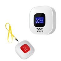 Téléavertisseur intelligent WiFi pour personnes âgées Boutons d'urgence SOS Bouton sans fil Sonnette Système d'appel Hôte WiFi Système d'appel SOS à domicile