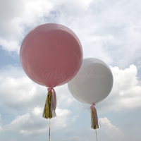 Ballon géant en Latex de 36 pouces, avec lumière Led, vente en gros, livraison gratuite
