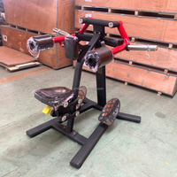 Appareil de musculation professionnel à charge de plaques en acier pour soulevé latéral assis et debout, pour la musculation