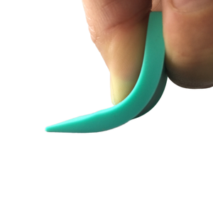 2024 chaud doux Silicone caoutchouc Mini <span class=keywords><strong>raclette</strong></span> écran soie impression craie pâte Couture écran pochoir impression fenêtre raclettes - Product Image 1