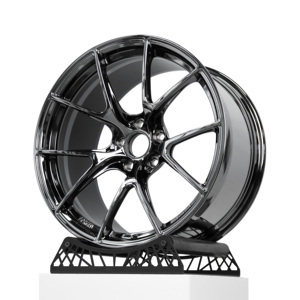 Rines de Aleación Forjados VS-5RS Ligeros con Recubrimiento de Cromo Negro, 17 18 19 20 21 5x120 5x114.3, <span class=keywords><strong>1</strong></span> Pieza, para BMW F30 Tesla Mustang - Product Image 1