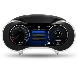 MEKEDE Car LCD Instruments tachimetro Cluster per il controllo della velocità per Mercedes per Benz classe C W205 GLC X205 2015-2018