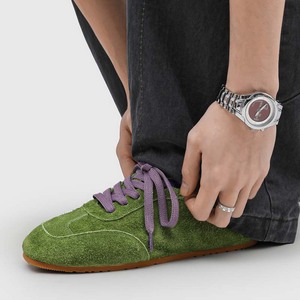 Nouvelle Arrivée 2026 – Baskets Homme Style Allemand Vertes Décontractées Respirantes Chaussures Athlétiques Plates Tendance - Product Image 4