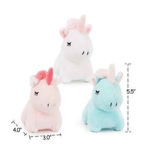 Ensemble de jouets en peluche <span class=keywords><strong>licorne</strong></span>, maman <span class=keywords><strong>licorne</strong></span> douce avec 3 bébés en peluche, peluche moelleuse pour enfants, cadeaux d'<span class=keywords><strong>anniversaire</strong></span>, décoration de chambre d'enfant - Product Image 2
