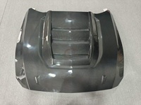 Cubierta de Motor de Fibra de Carbono Seca Estilo SC de Alta Calidad para Ford Mustang 2024+