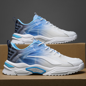 Scarpe da Passeggio da Uomo di Alta Qualità in Stile Retrò, Tomaia in Pelle Bianca, Leggere, Traspiranti, Comode con Funzione Antiscivolo - Product Image 1