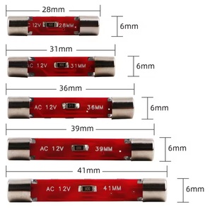 AC 12V festone piatto luce a cupola 3 SMD 5630 5730 C5W 28mm 31mm 36mm 39mm 41mm 3SMD lettura targa luce <span class=keywords><strong>Led</strong></span> <span class=keywords><strong>lampadina</strong></span> AC 12V - Product Image 4