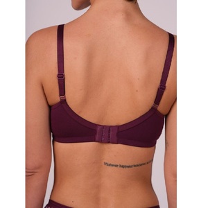 Women Everyday Wear Lightly Padded T Shirt Bra With Lace Breathable Seamless <b>Soft</b> Cup Bra Casual Comfortable Ladies Lingerie - Product Image 4