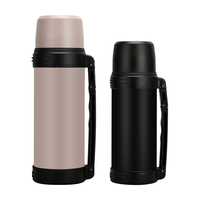 1200ml Grande Capacité En Acier Inoxydable Fiole À Vide Thermos Direct Potable Voyage Bouteille D'eau Pot pour Adultes pour Camping Randonnée