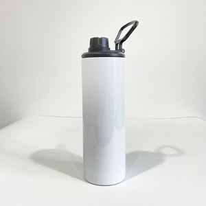 Logotipo Personalizado, Botella Deportiva Recta de Acero Inoxidable de 20 oz para Sublimación, con Tapa de Rosca - Product Image 3