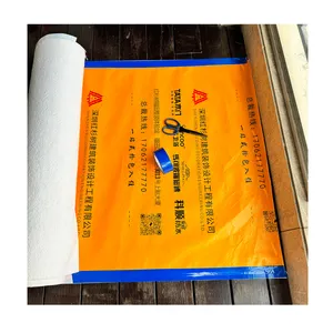 breathable water proof three layer thick floor carpet covering protection High Quality decorative film roll board