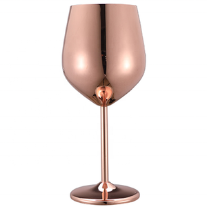 Lusso moderno stile Vintage in metallo flauto calice fatto a mano Design classico di cristallo bicchiere di vino tazza Logo personalizzato per uso Hotel per - Product Image 1