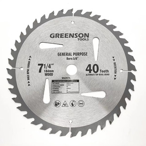 Ahşap kesme için toptan 250mm TCT dairesel testere bıçağı Tungsten karbür uçlu testere disk bıçak - Product Image 3