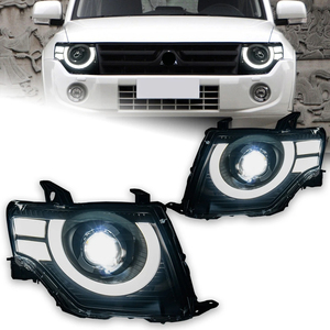 Car <b>Styling</b> <b>Head</b> Lamp for Pajero Sport V97 LED Headlights 2006-2018 LED Projector DRL Headlamps Front Position Auto Accessories - Product Image 1