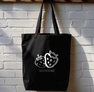 Bolsa de Compras Reutilizable de Lona de Algodón Orgánico Personalizada al por Mayor con Diseño Personalizado y Logotipo - Product Image 4