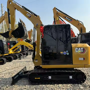 Mini-excavatrice d'occasion CAT 306E bien entretenue, bon état, marque réputée, petite excavatrice sur chenilles CAT d'occasion de 6 tonnes - Product Image 1