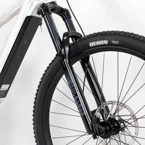 Bicicletta Elettrica da Montagna Em6(3rd) in Fibra di Carbonio, Sospensione Completa, <span class=keywords><strong>E</strong></span>-bike <span class=keywords><strong>E</strong></span>-MTB con Motore Bafang 500w, Ruote da 29/27,5 Pollici - Product Image 5